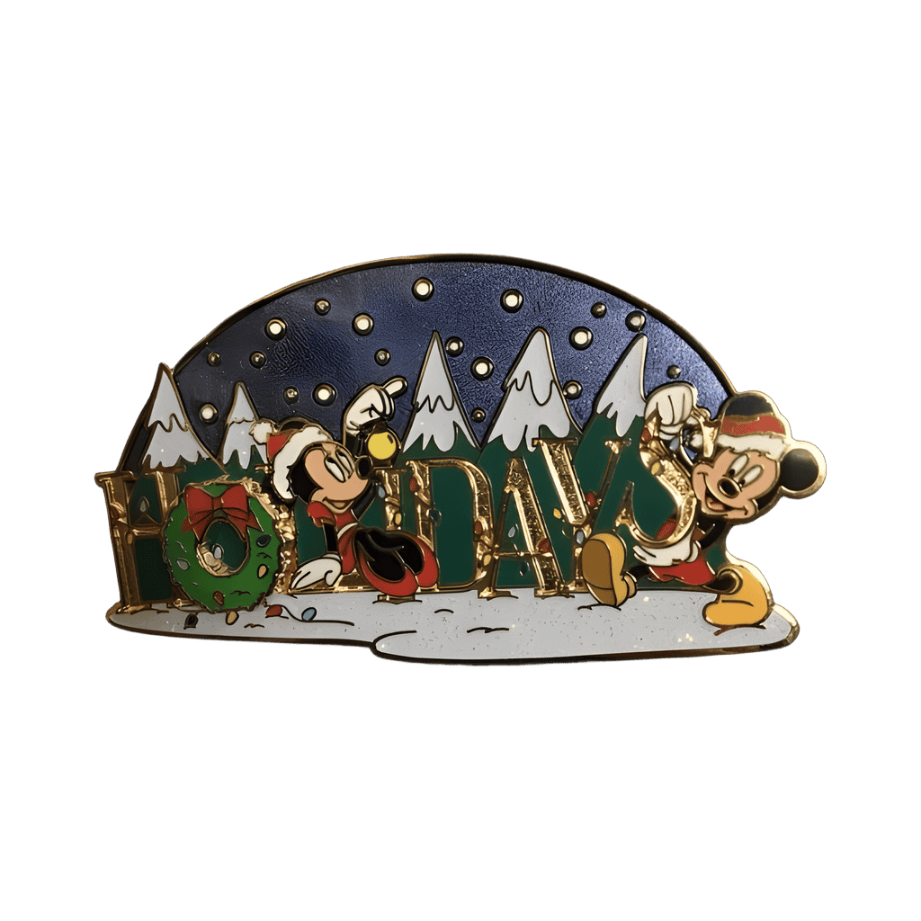 Mickey and Minnie Mouse Disney pin