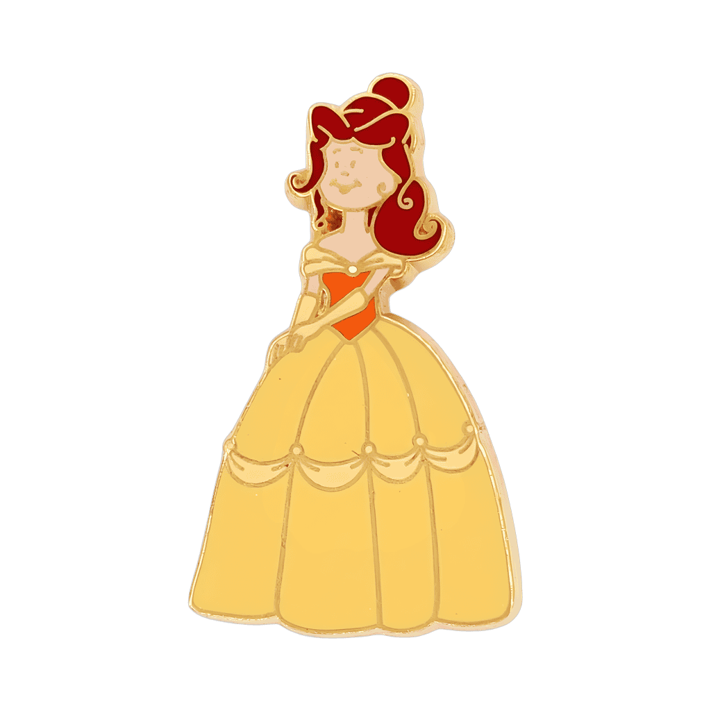 Kids Dressed As Princesses Booster Set - Belle Disney pin