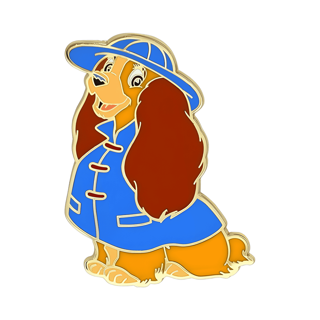 Series 1 - Lady in a Blue Raincoat Disney pin