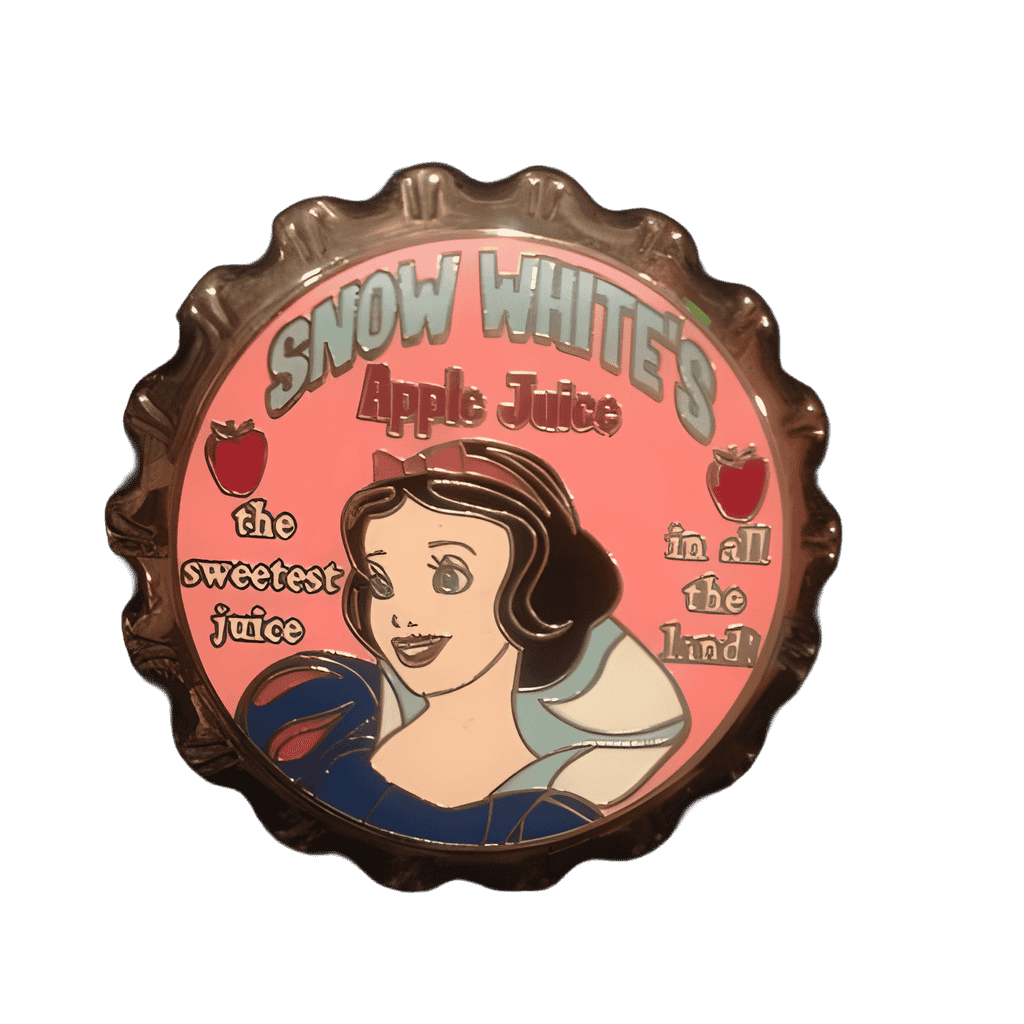 Princess Bottle Cap Series (Snow White's Apple Juice) Disney pin