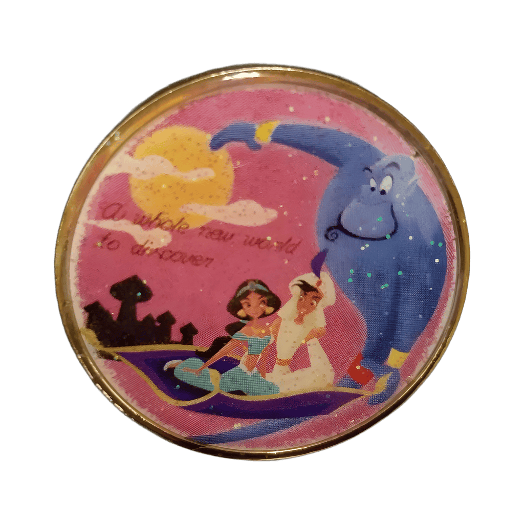 Aladdin and Jasmine Disney pin
