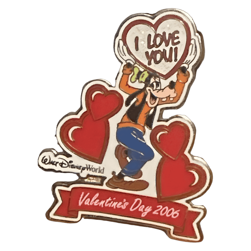 Valentines Day 2006 Disney pin