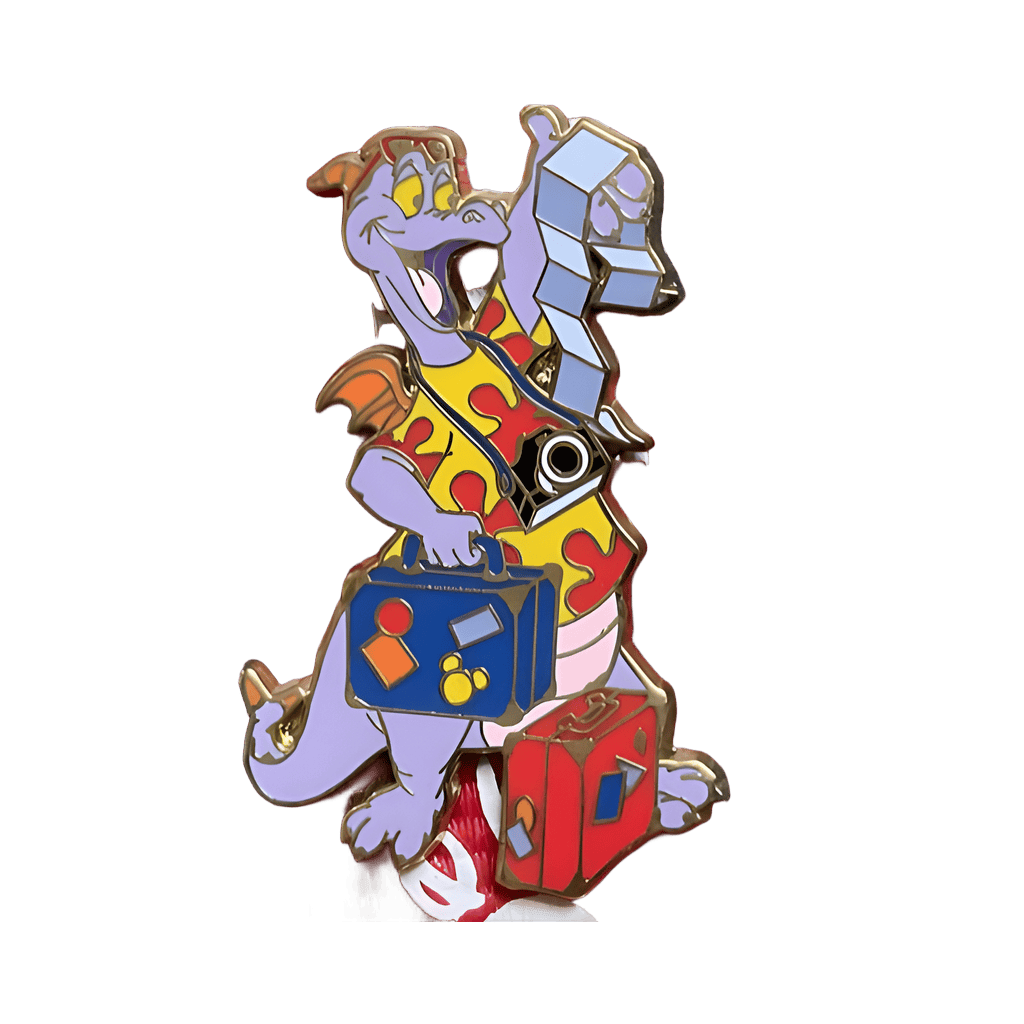 Tourist Figment Disney pin