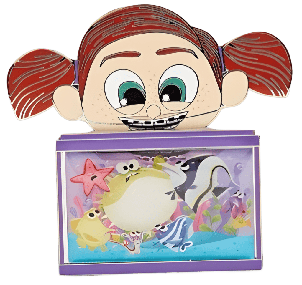 Finding Nemo Darla Sliding Disney pin