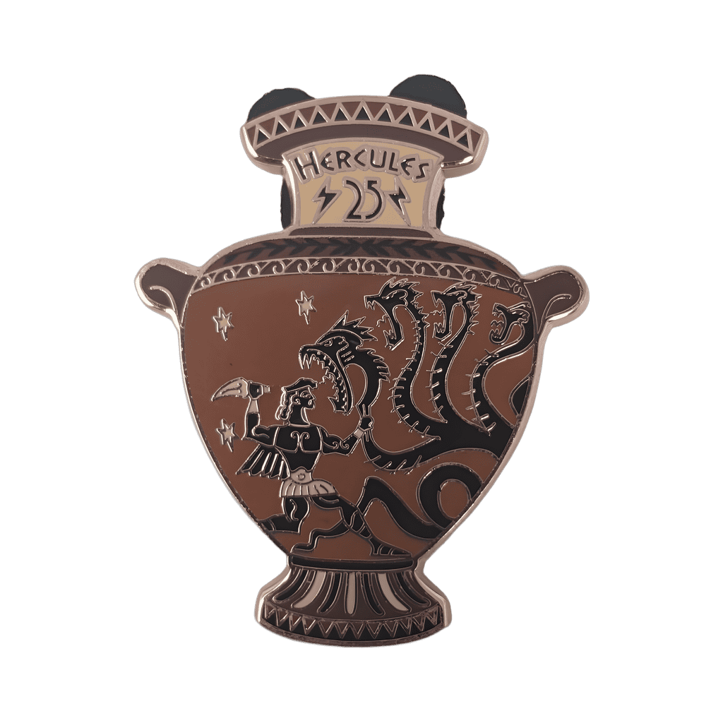 Hercules with Hydra Disney pin