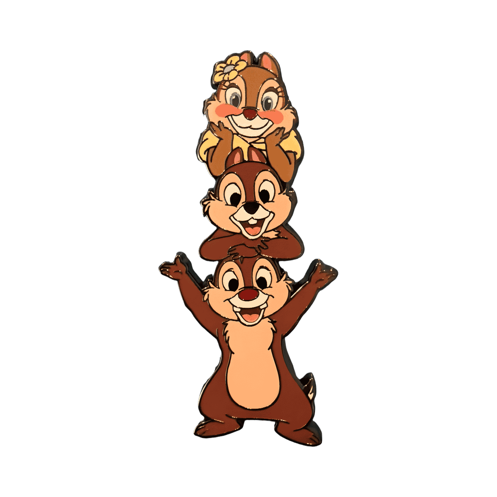 Chip, Dale and Clarice Disney pin