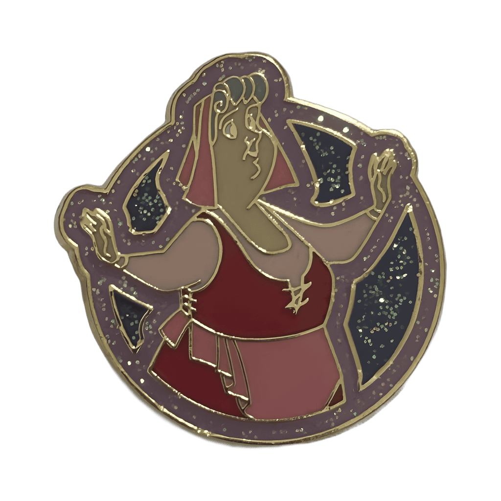 Sleeping Beauty 4-Pin Set: Flora Disney pin