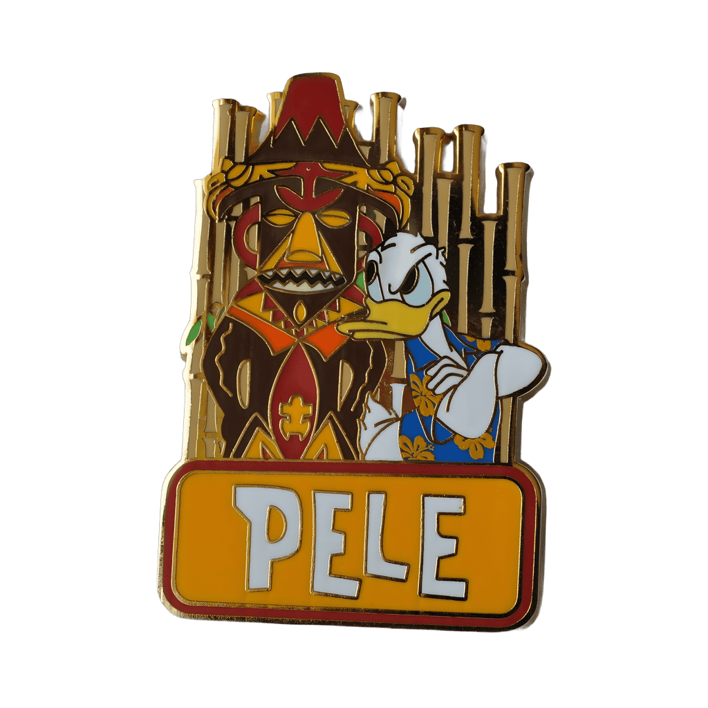 Donald & Pele Disney pin