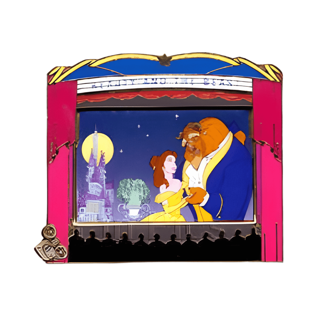 Beauty and the Beast - #1 Disney pin