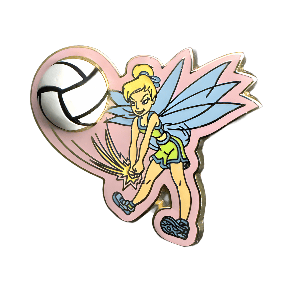 Tinker Bell with Free-D Volleyball Disney pin