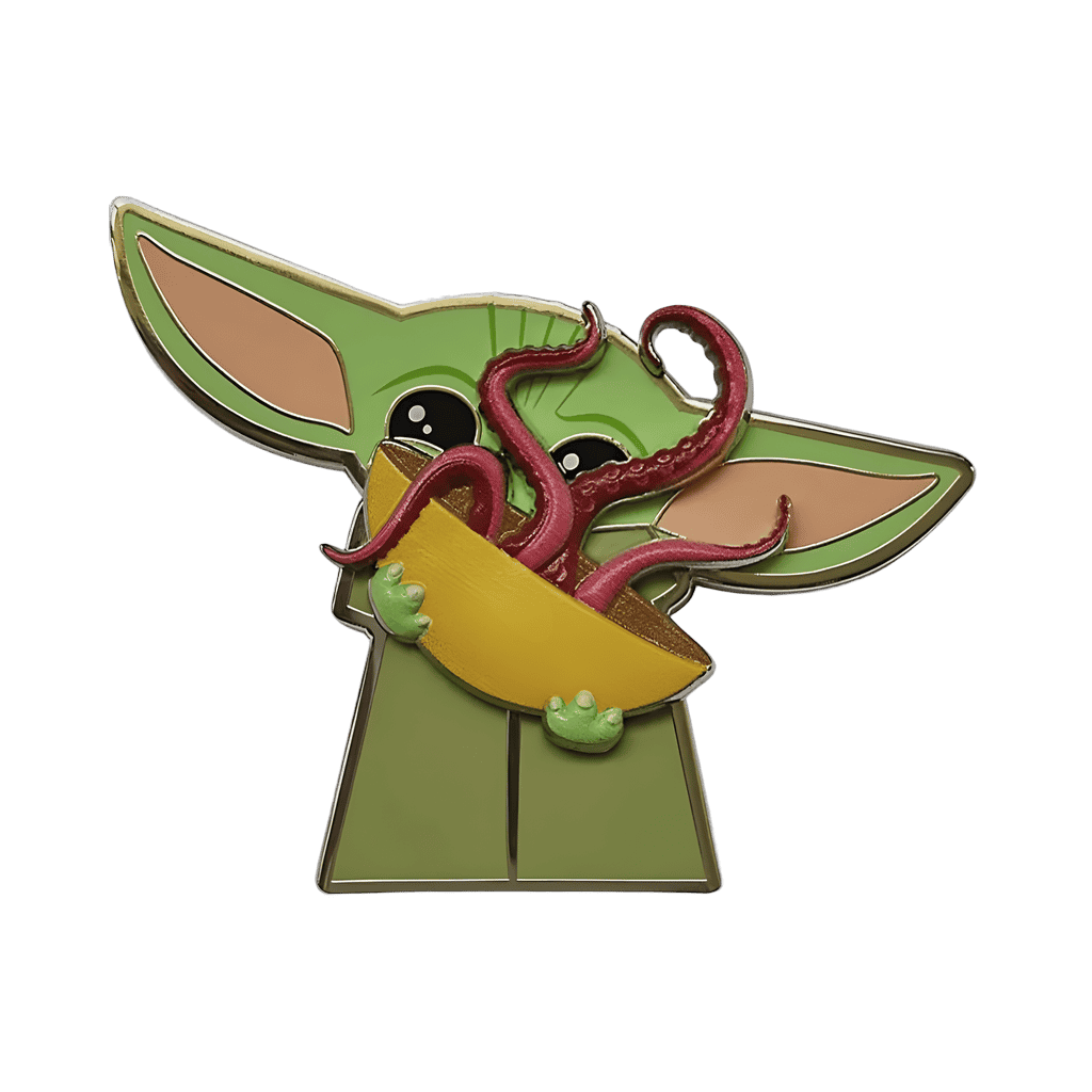 The Child with Squid Disney pin
