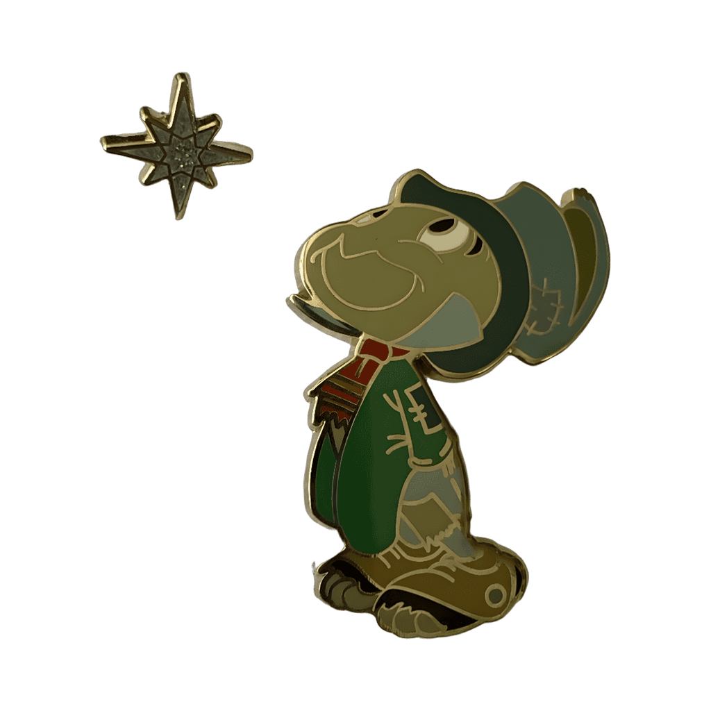 Jiminy Cricket and Star Disney pin