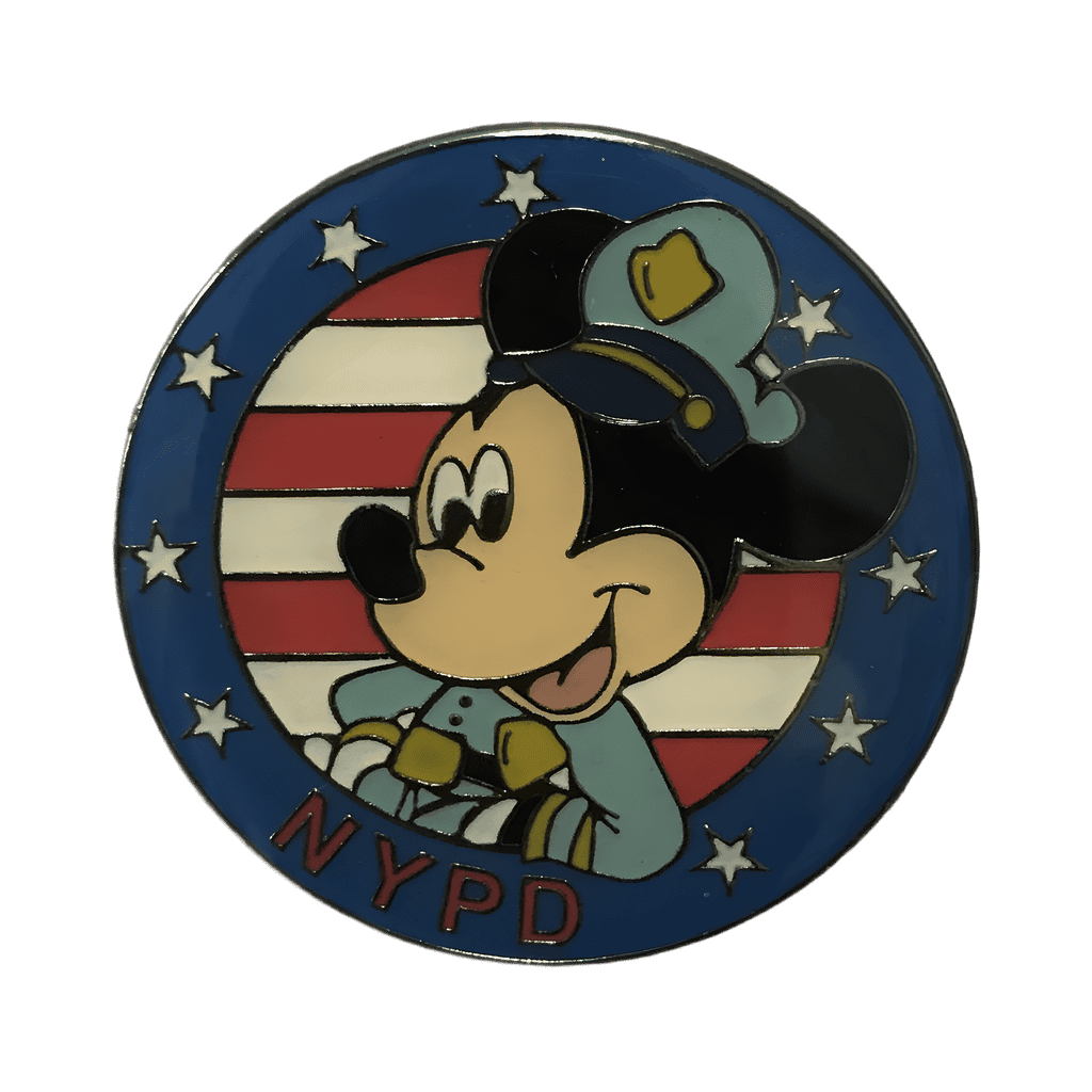 Mickey Mouse NYPD Disney pin
