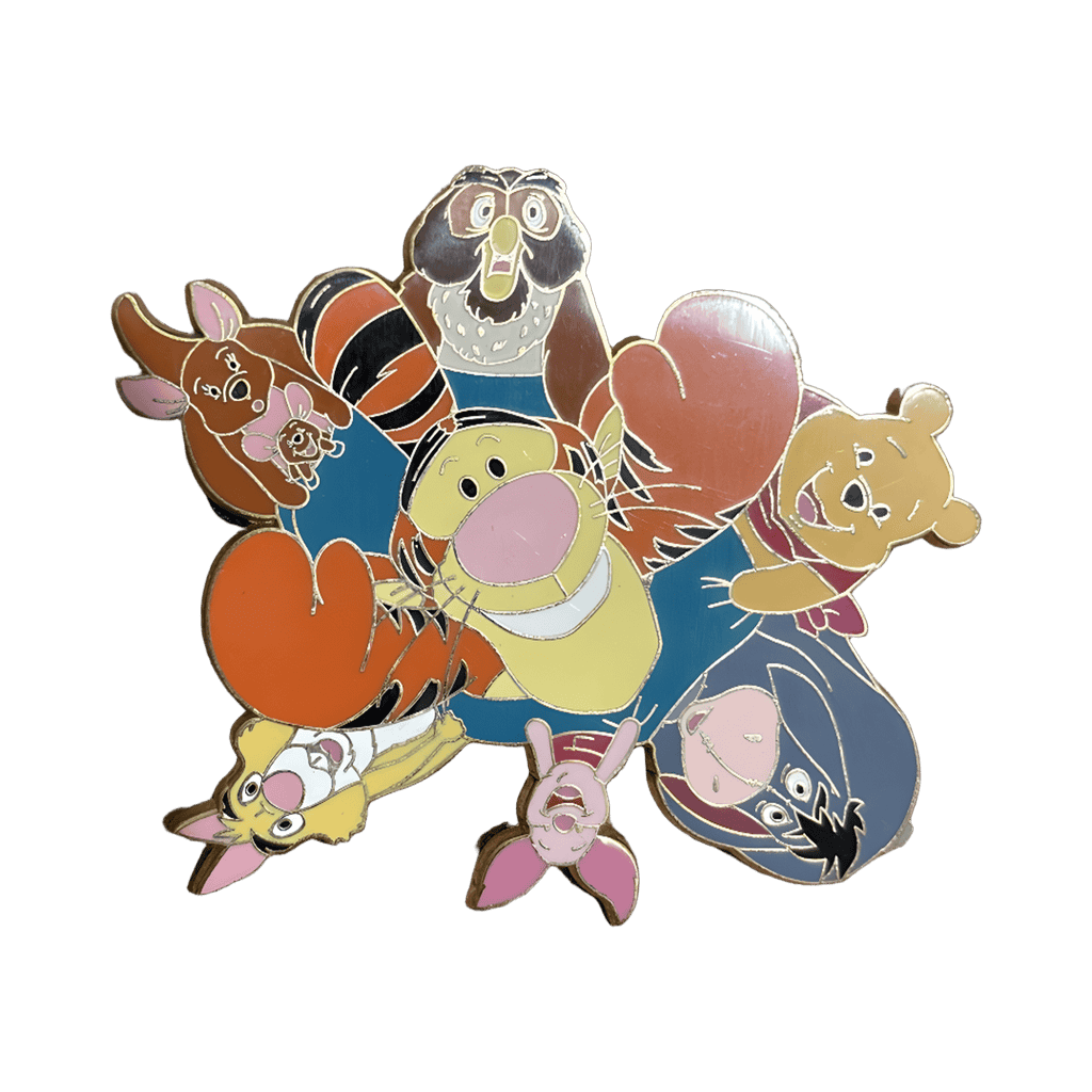 Winnie the Pooh and Friends Overhead Disney pin