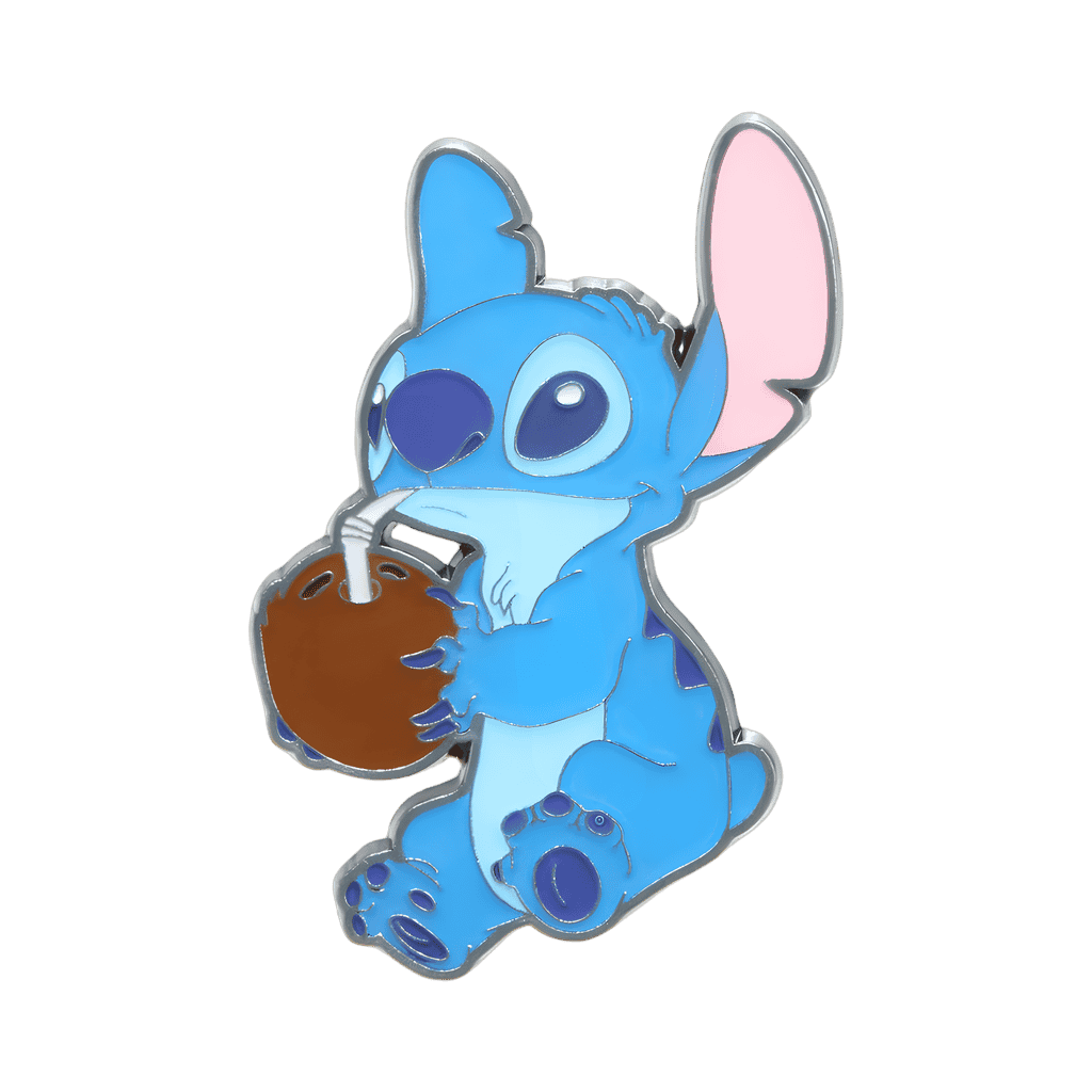 Stitch Coconut Drink Disney pin