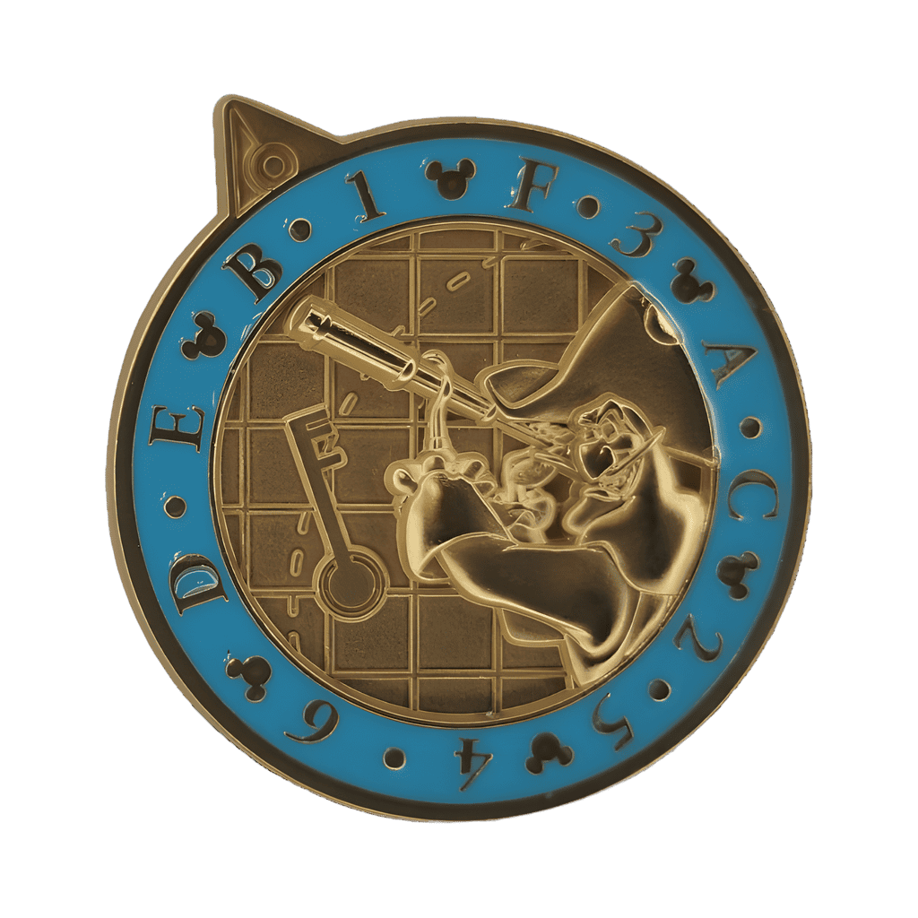 New Orleans Square - Captain Hook Disney pin