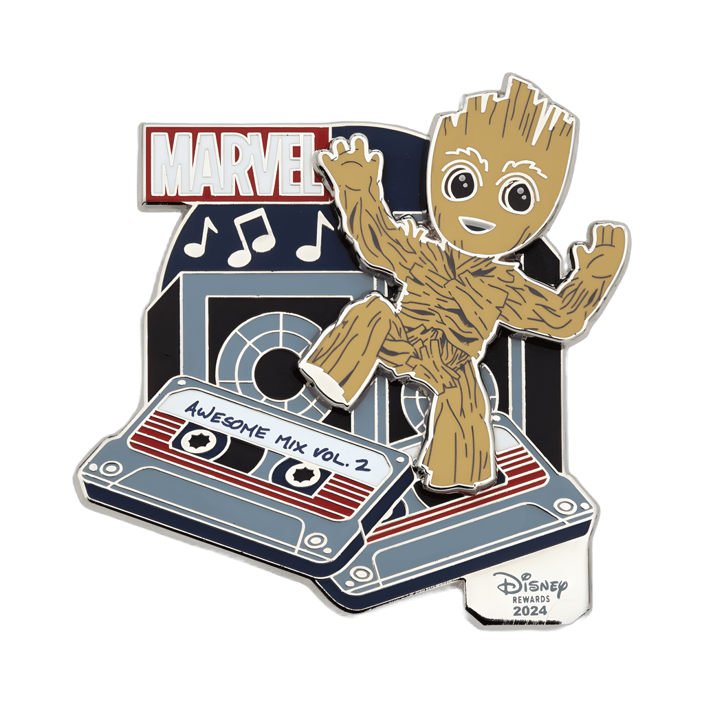 Groot 2024 - Awesome Mix Vol. 2 Disney pin