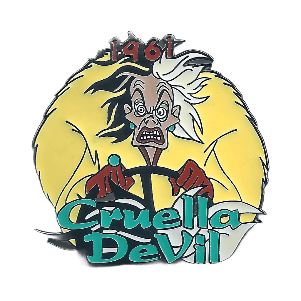 #63 - Cruella DeVil 1961 Disney pin