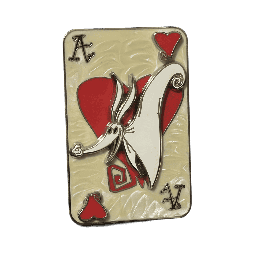 Zero as Ace of Hearts Disney pin