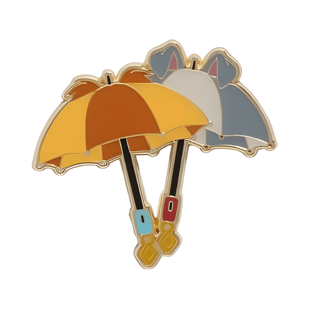 Lady and the Tramp Double Umbrella - Lady, Tramp Disney pin