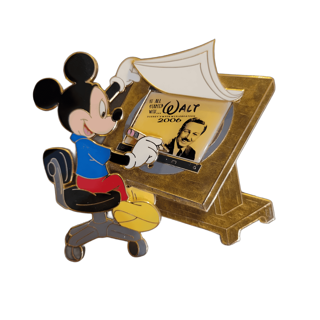 Mickey Mouse drawing Walt Disney Jumbo Disney pin