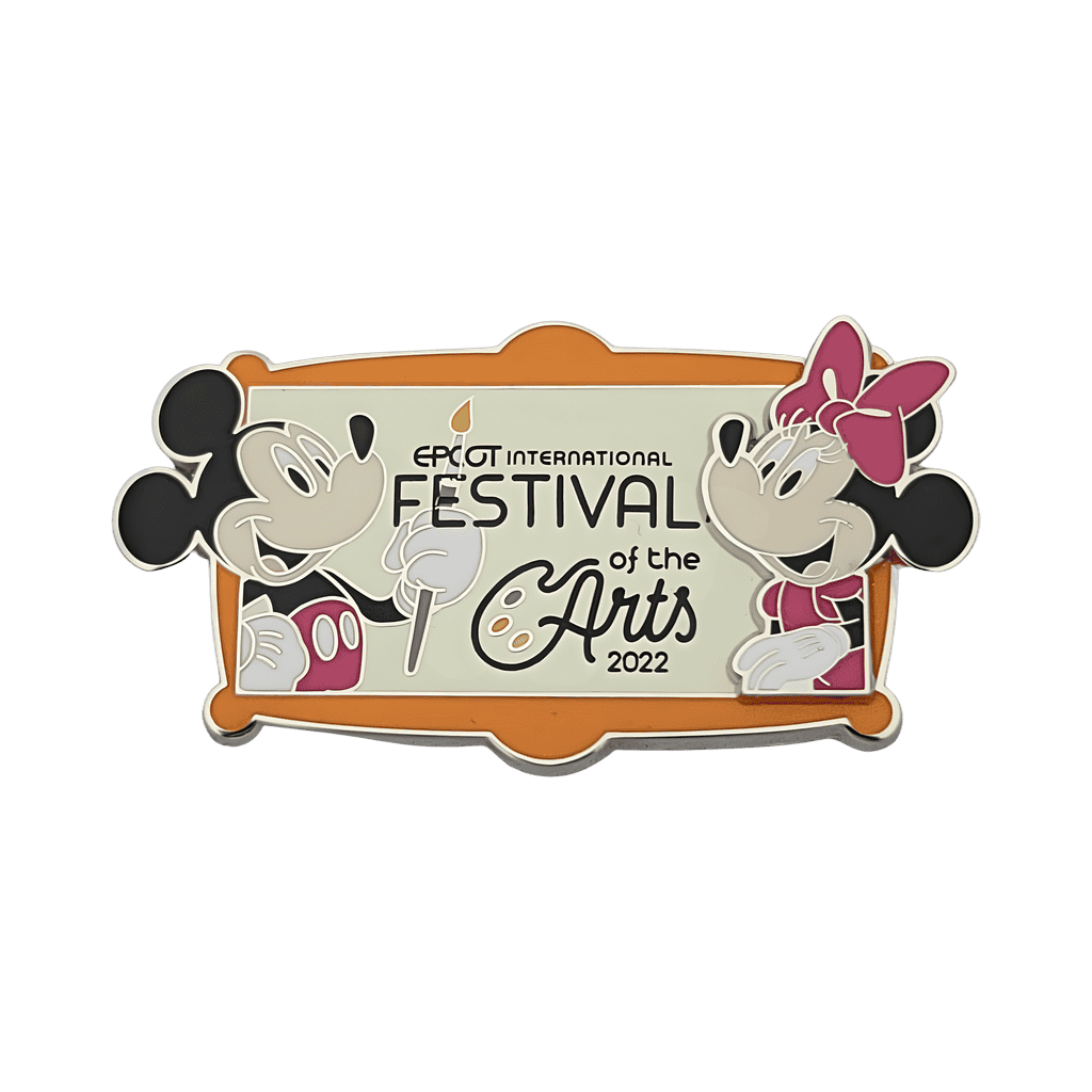 Mickey and Minnie Mouse Logo Disney pin