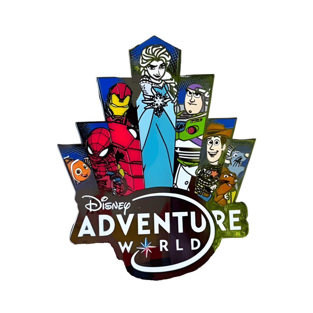 Logo Adventure World Disney pin