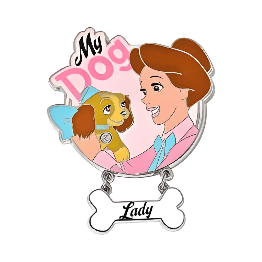 Darling and Lady Disney pin