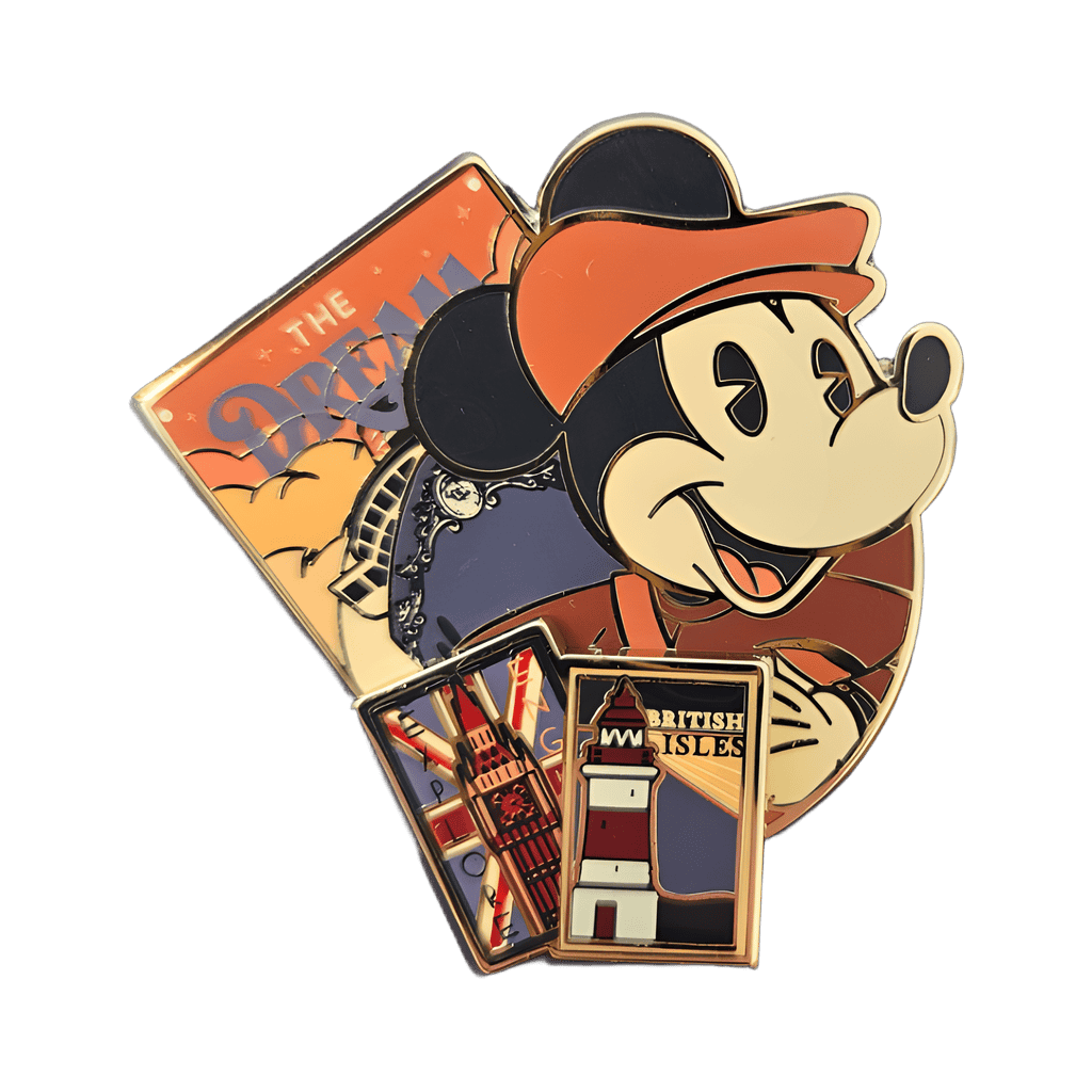 Explore England & British Isles Disney pin