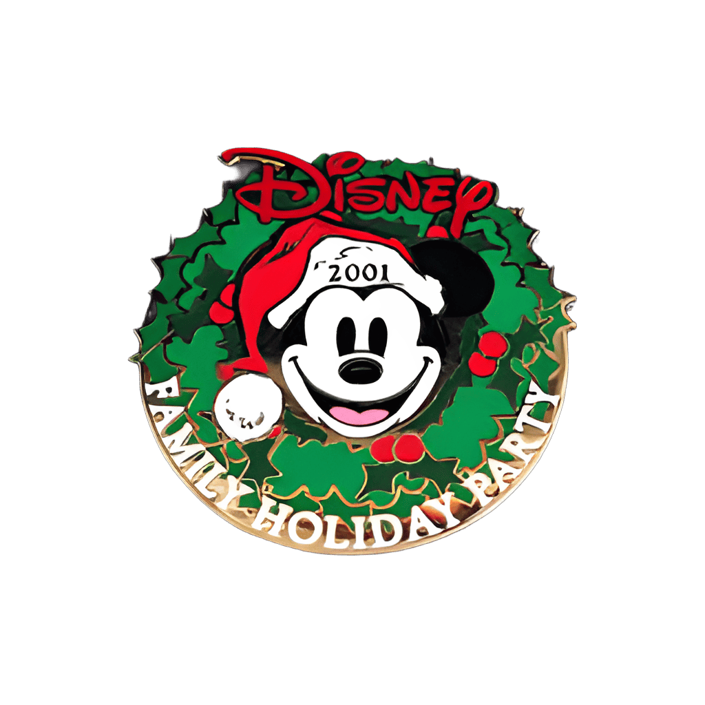 Santa Mickey - Wreath - Musical - Cast Exclusive Disney pin