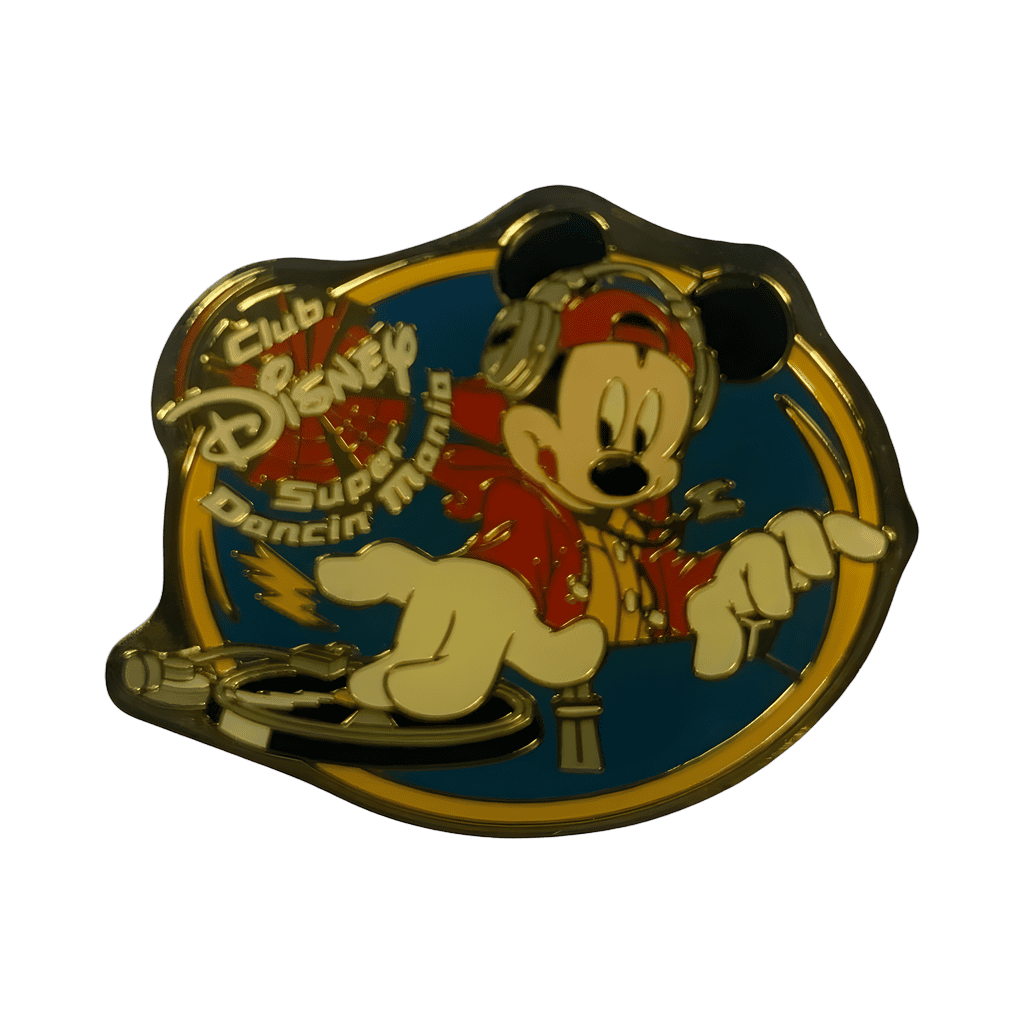DJ Mickey Mouse Disney pin