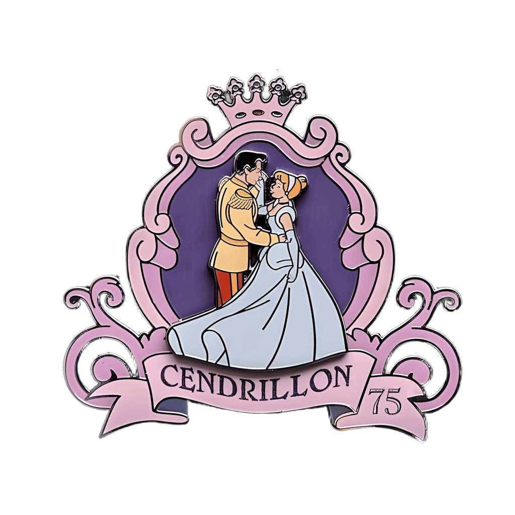 Cinderella and Prince Charming Disney pin