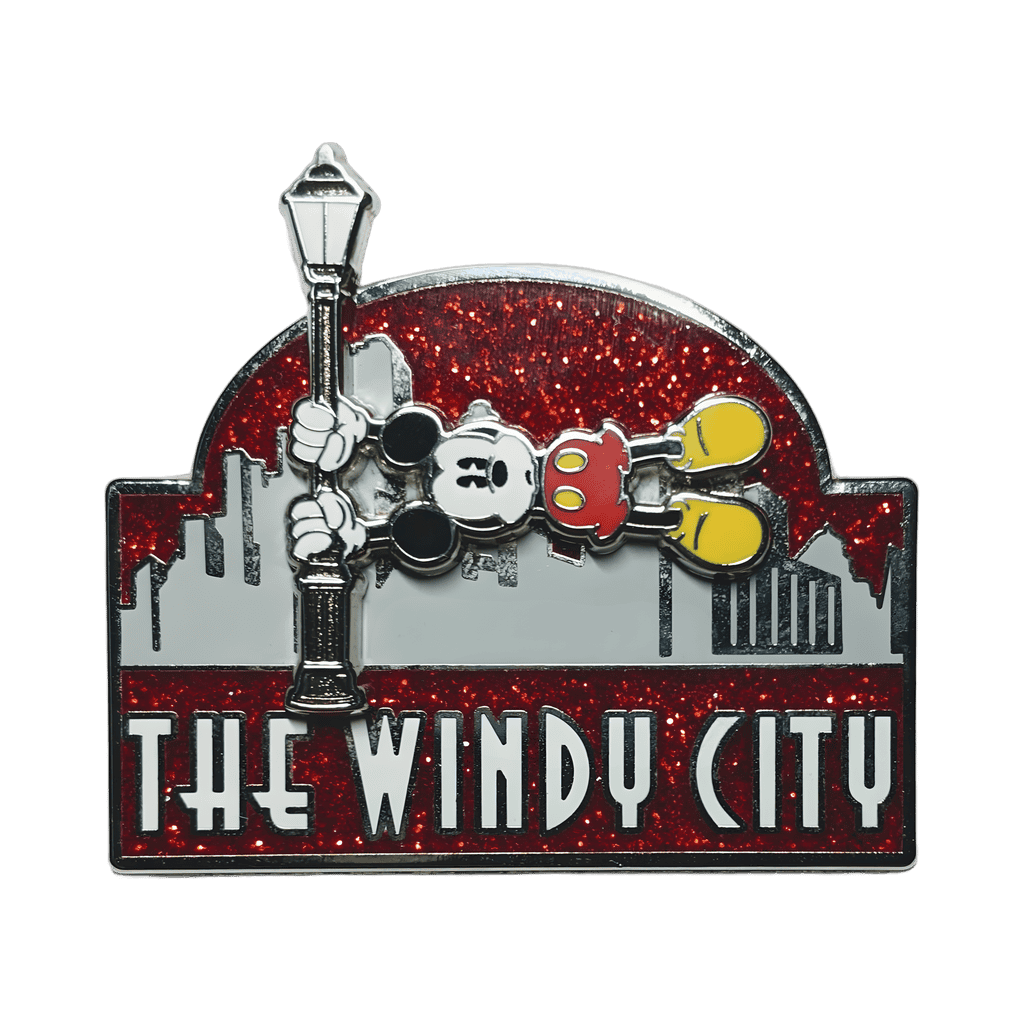 Mickey in The Windy City Disney pin