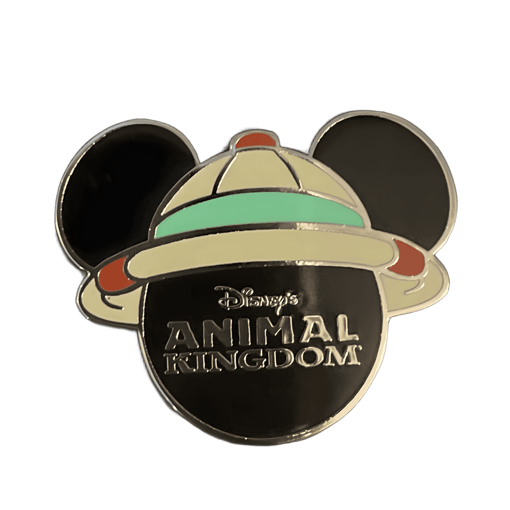 Mickey Icon Wearing Safari Hat Disney pin