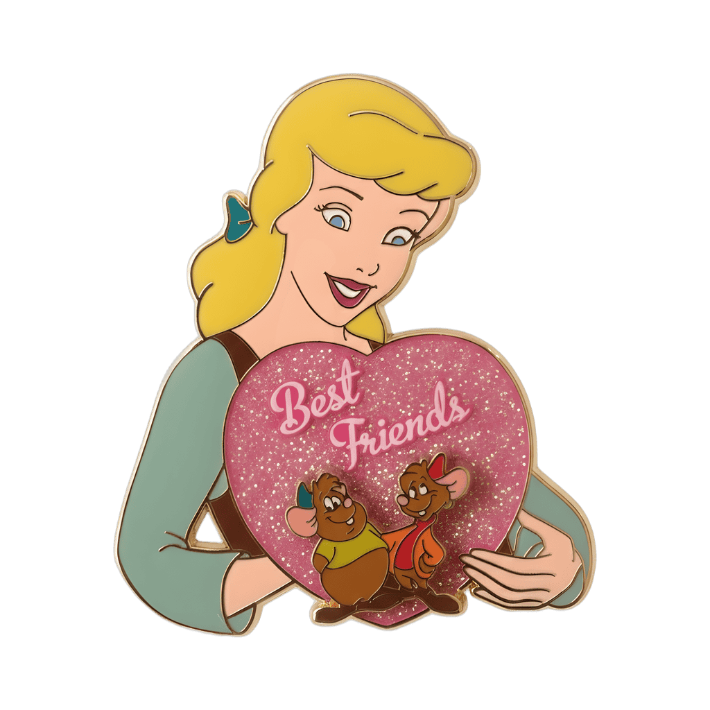Cinderella, Jaq & Gus Disney pin