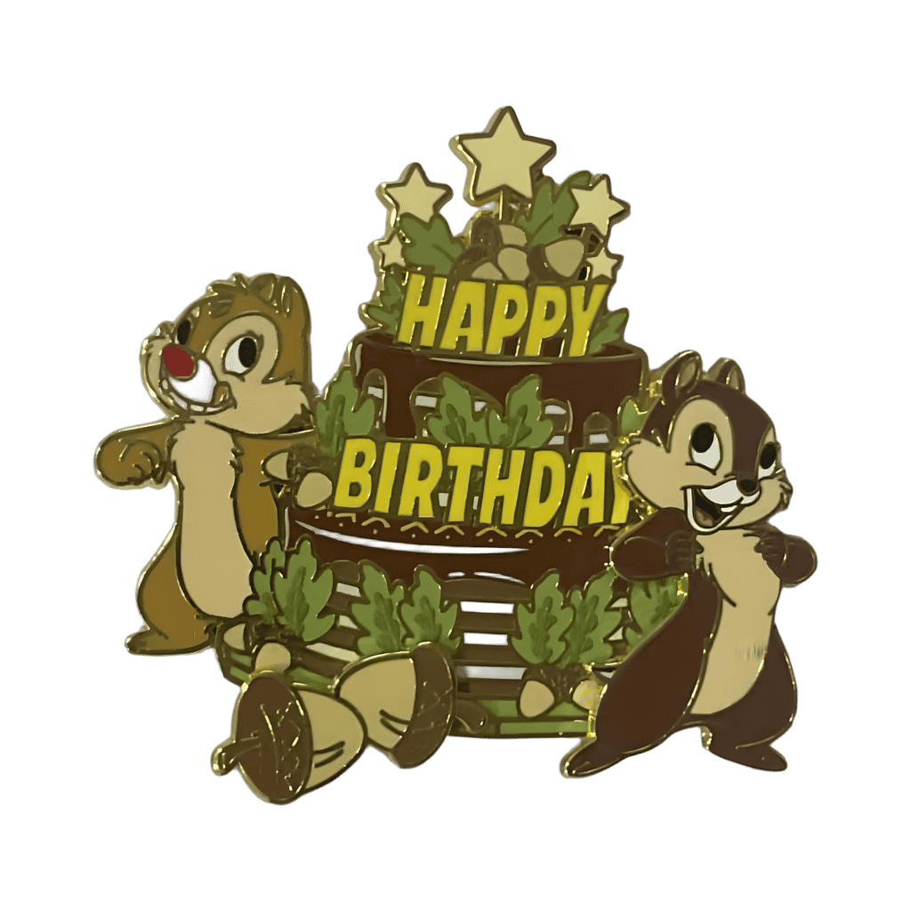 Chip and Dale Disney pin