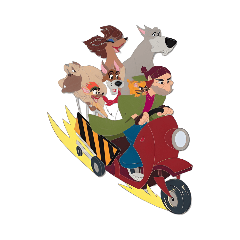 Oliver and Company Disney pin