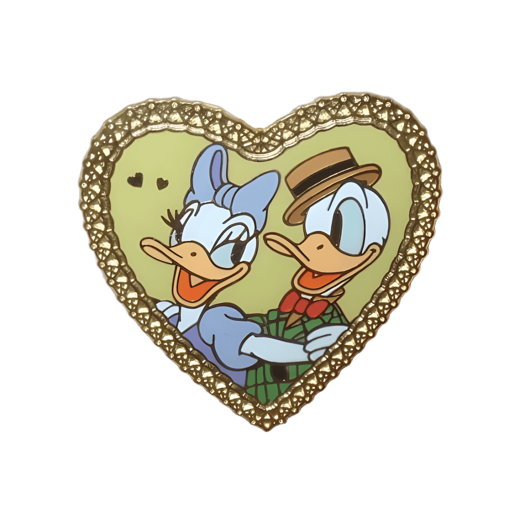 Disney Catalog Carded Sets - Disney Sweethearts 2003 — Donald and Daisy Disney pin