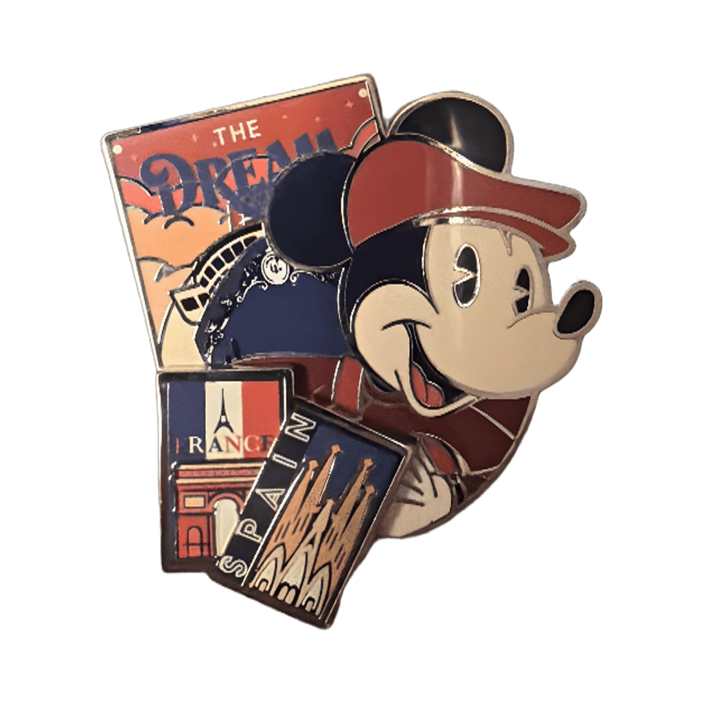 Disney Dream- France, Spain Disney pin