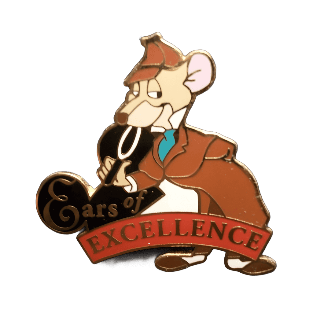 Basil - Ears of Excellence Award Disney pin