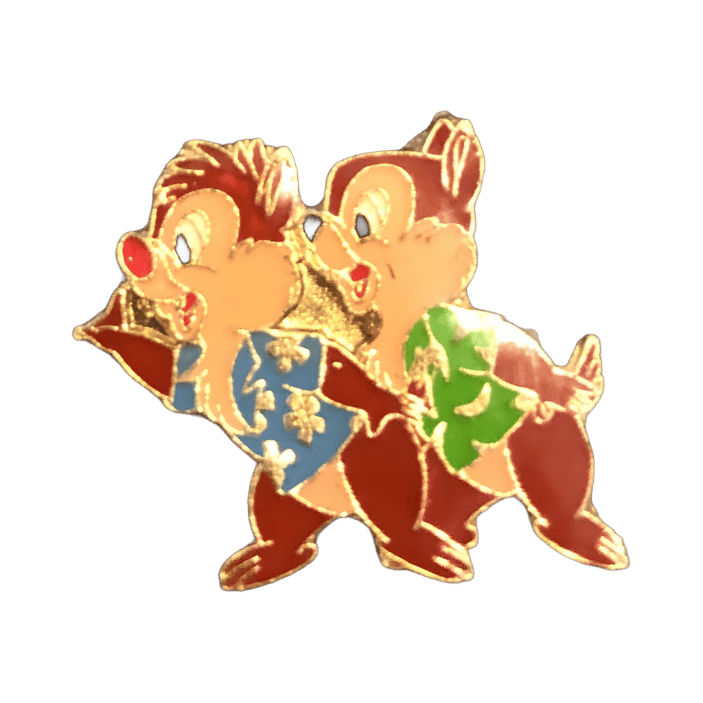 Chip and Dale Hawaiian shirts Disney pin