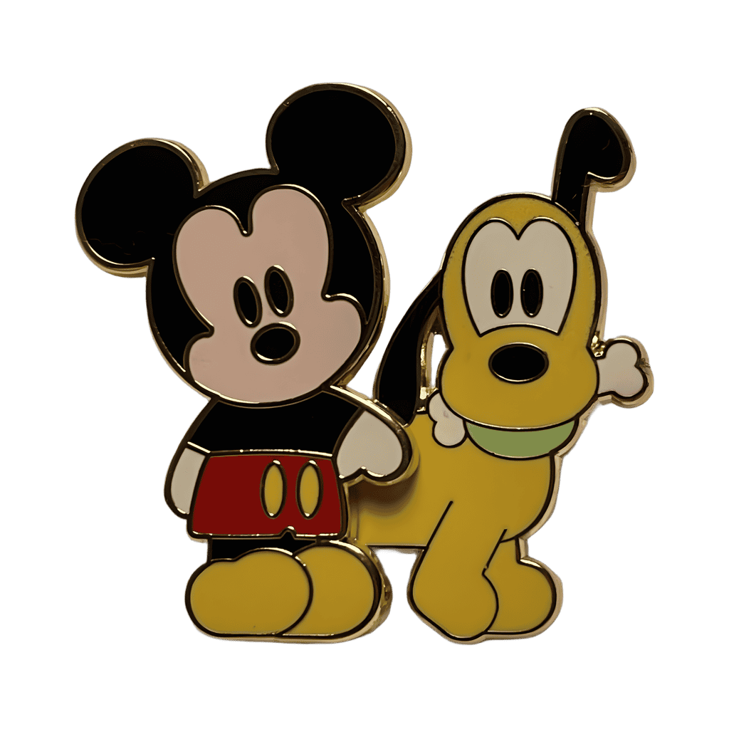 Mickey and Pluto Disney pin