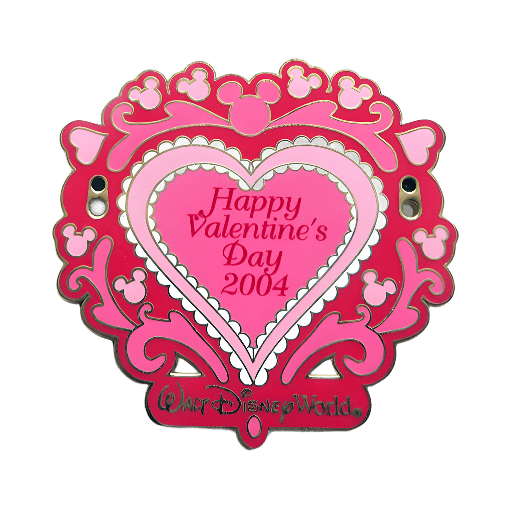 2004 Happy Valentine’s Day Base Disney pin