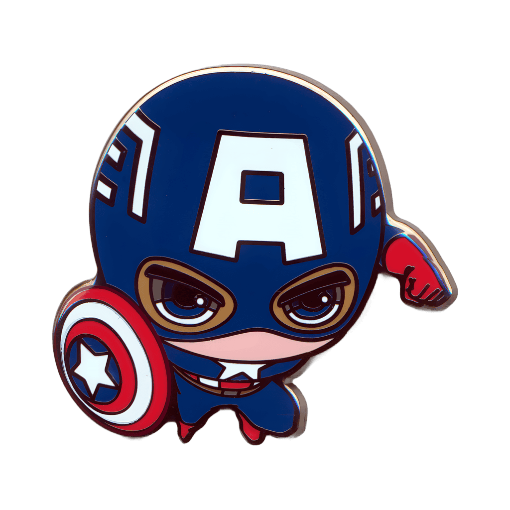 Blind Box - Captain America Disney pin