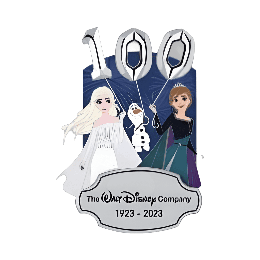 Elsa, Olaf, and Anna Disney pin
