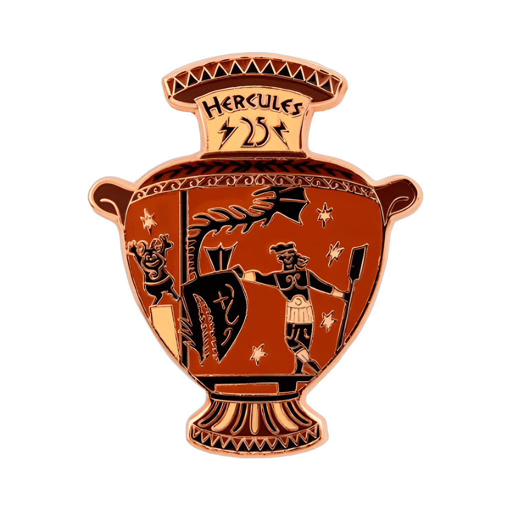 Hercules and Phil Disney pin