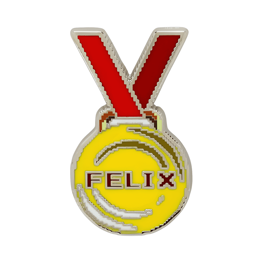 8-Bit Medal Disney pin