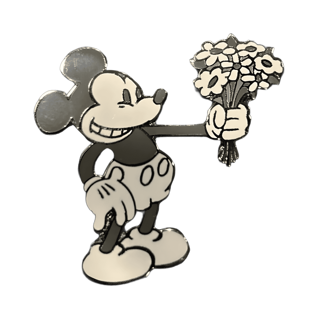 Mickey Mouse with Flowers Disney pin