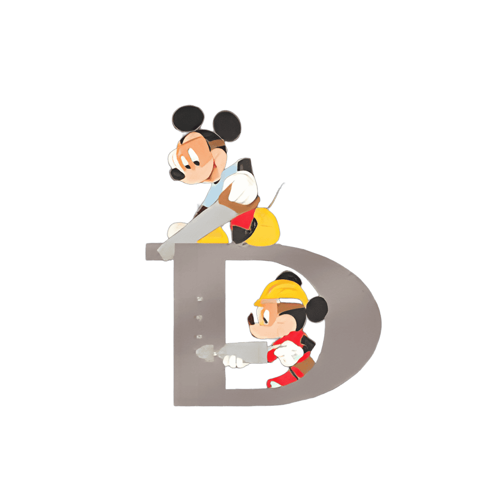 D - Mickey & Minnie Disney pin