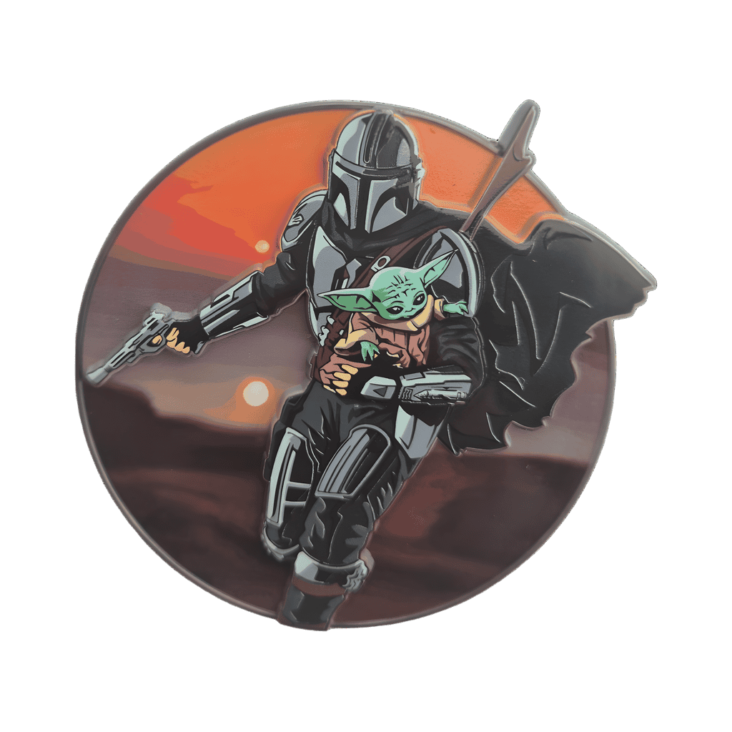 Mandalorian & Grogu Disney pin
